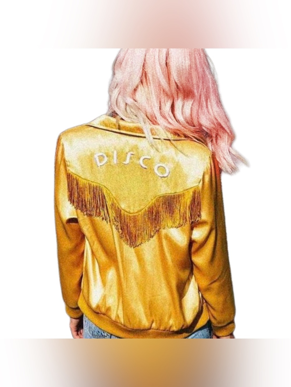 Dolls Kill x Valfre Disco Western Fringe Jacket